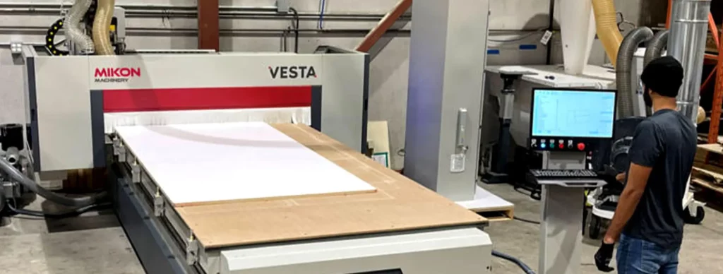 Mikon vesta cnc machine in DNS Industries