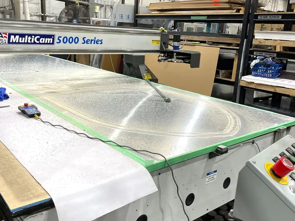 Multicam series 5000 in Pattison Sign Group company